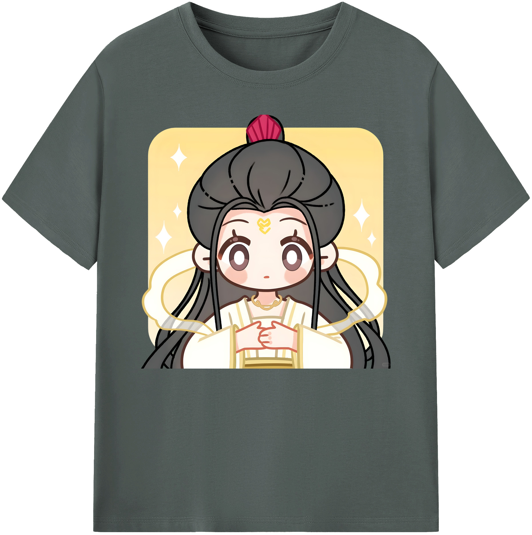 （画像用） Ne Zha 2 ナタ 魔童の大暴れ 綿100％ メンズ半袖Tシャツ｜肌触りやわらか＆通気性